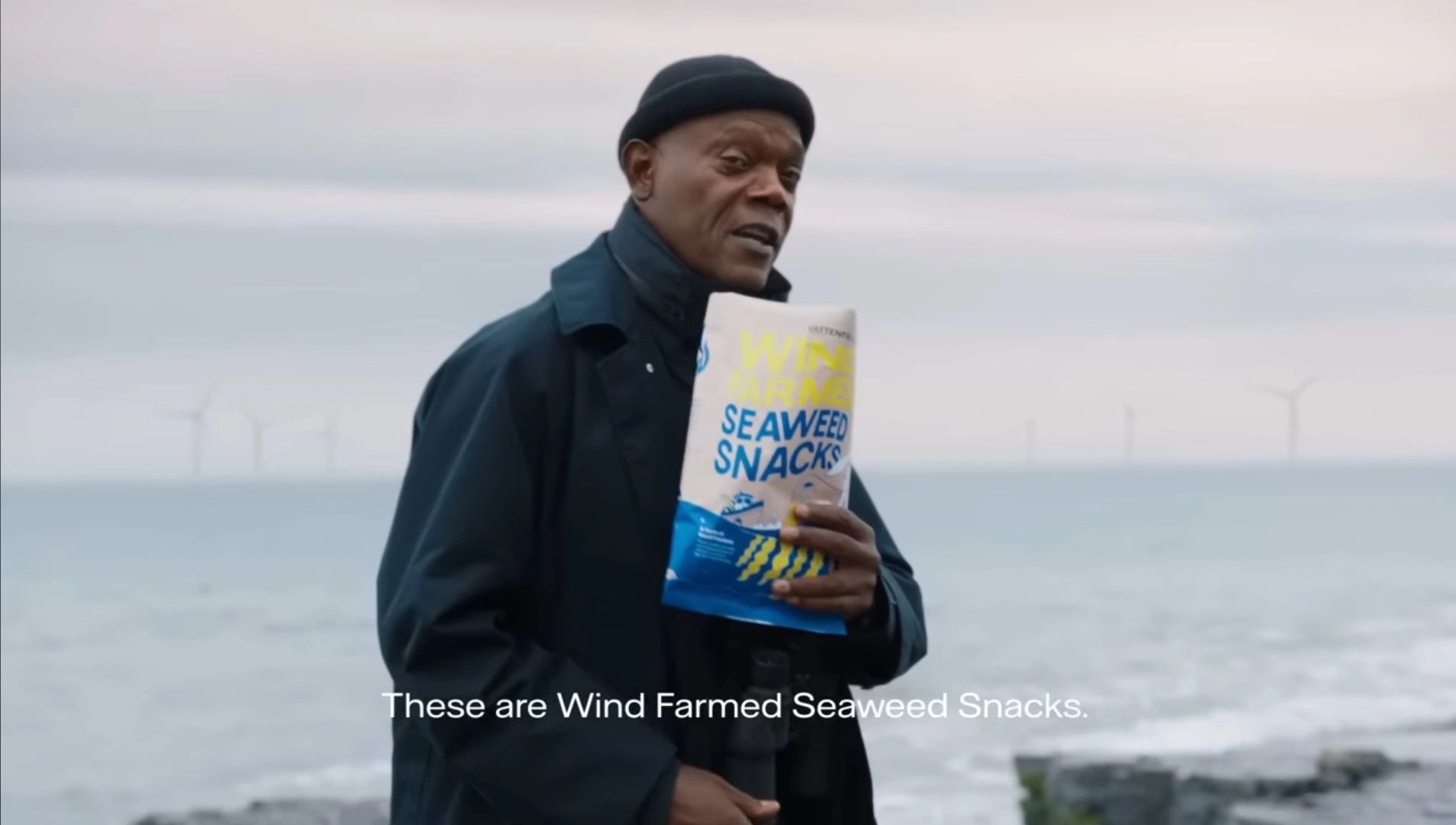 Samuel L. Jackson and seaweed snacks